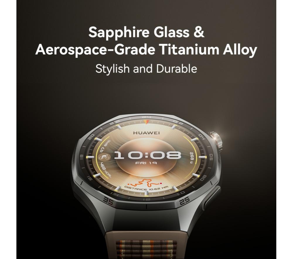 HUAWEI Watch GT 6 Pro - Titanium with Titanium Strap, 46 mm image number 3 of 9