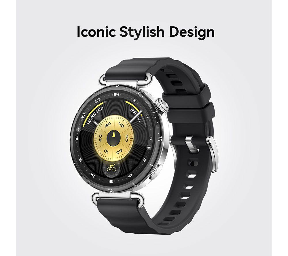 HUAWEI Watch GT 6 - Black, Fluoroelastomer Strap, 41 mm image number 5 of 7