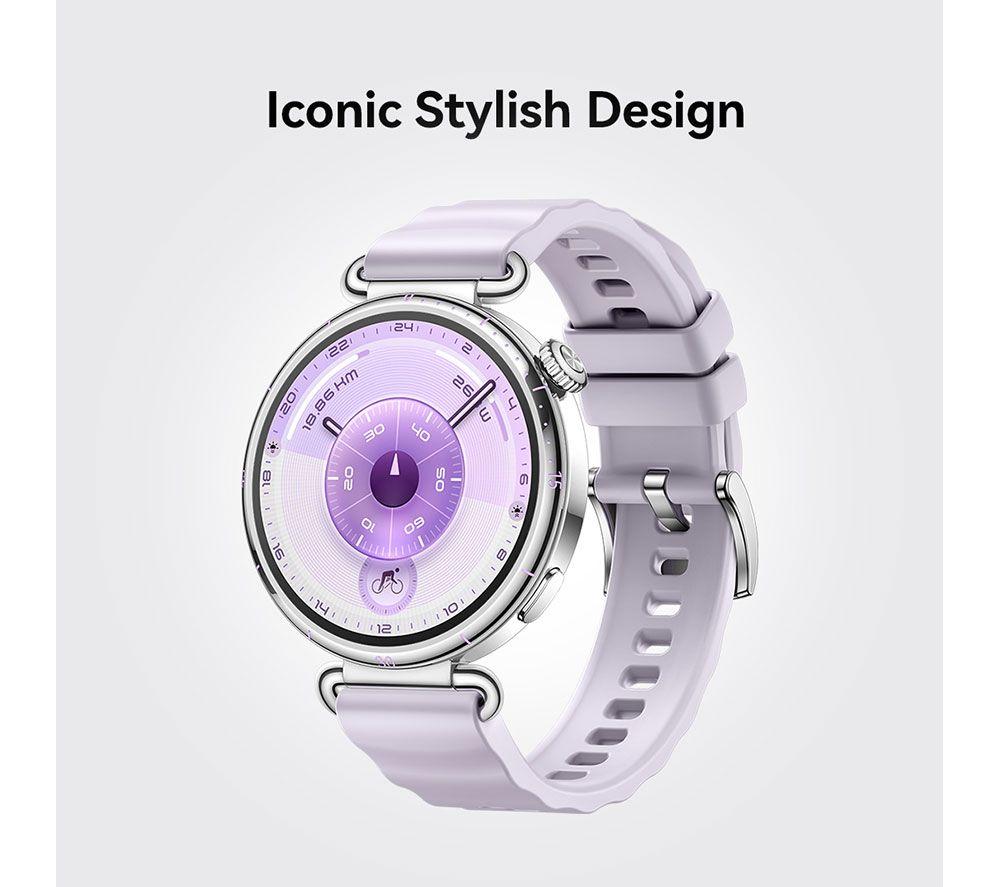 HUAWEI Watch GT 6 - Lilac, Fluoroelastomer Strap, 41 mm image number 5 of 7
