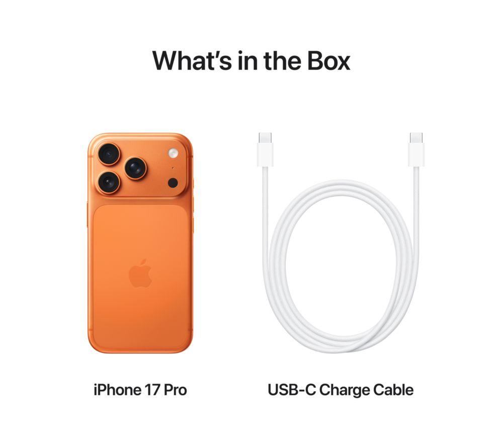 APPLE iPhone 17 Pro - 256 GB, Cosmic Orange image number 8 of 11