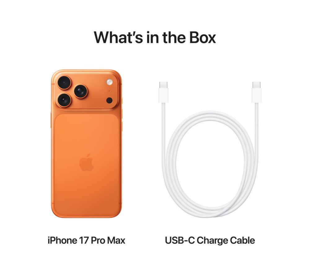APPLE iPhone 17 Pro Max - 512 GB, Cosmic Orange image number 8 of 12