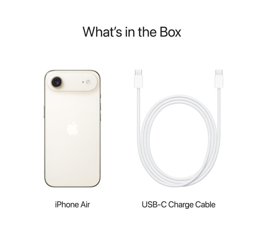 Buy APPLE iPhone Air - 256 GB, Light Gold | Currys