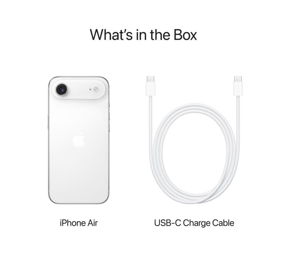 Buy APPLE iPhone Air - 512 GB, Cloud White | Currys