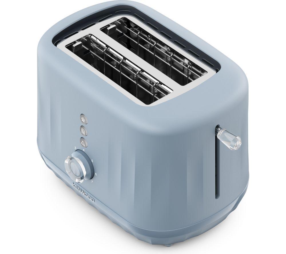 KENWOOD Ripple TCP06.000GY 2-Slice Toaster - Storm Blue Grey Matte image number 3 of 16