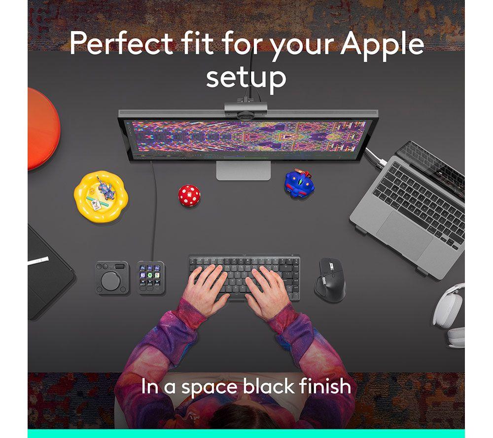 LOGITECH MX Master 4 Wireless Mouse for Mac - Space Black image number 7 of 13