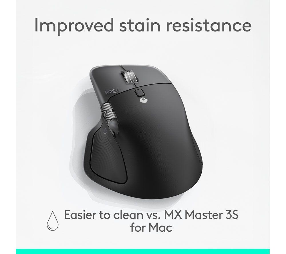 LOGITECH MX Master 4 Wireless Mouse for Mac - Space Black image number 9 of 13