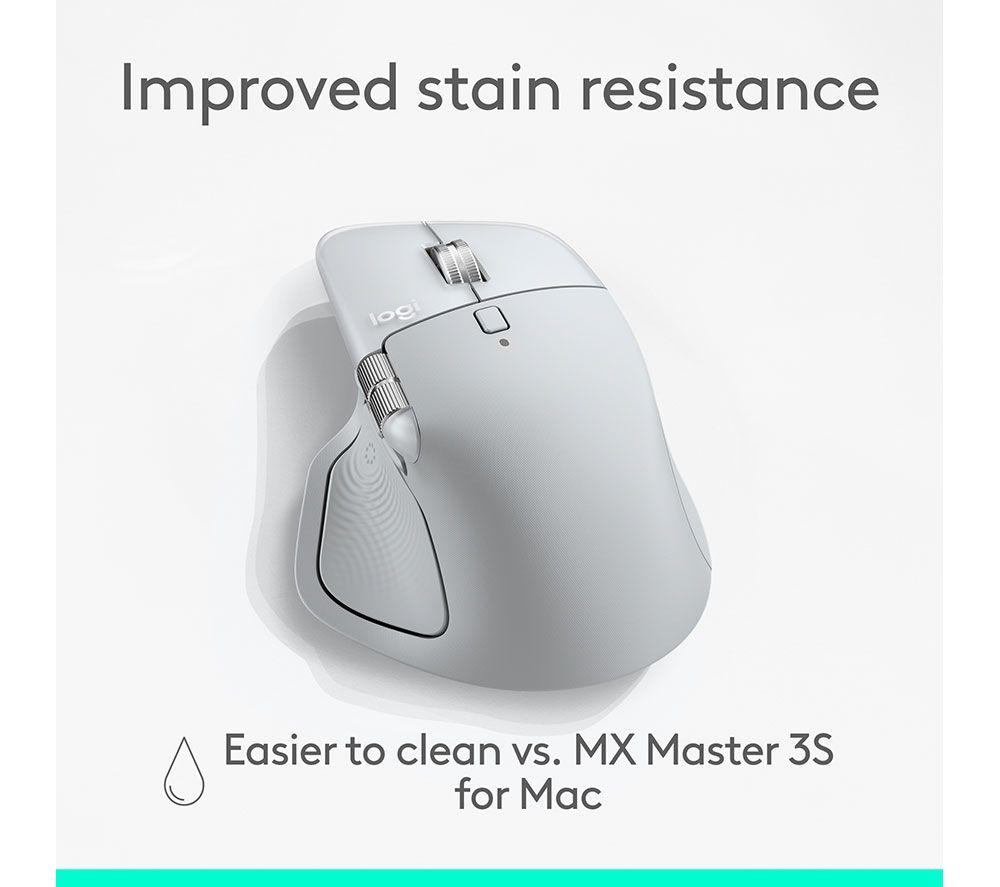 LOGITECH MX Master 4 Wireless Mouse for Mac - White Silver image number 13 of 17