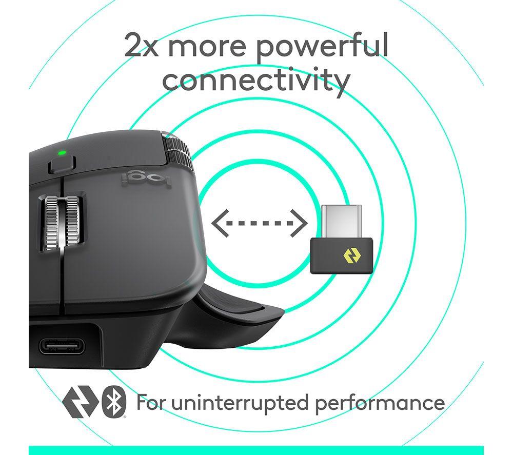 LOGITECH MX Master 4 for Mac Wireless Mouse - Graphite image number 6 of 13