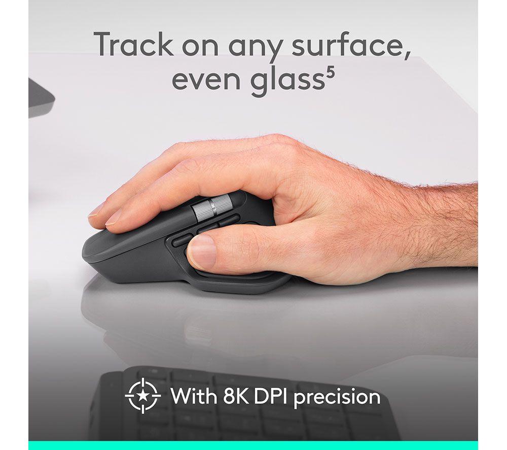 Buy LOGITECH MX Master 4 Wireless Mouse - Pale Grey | Currys