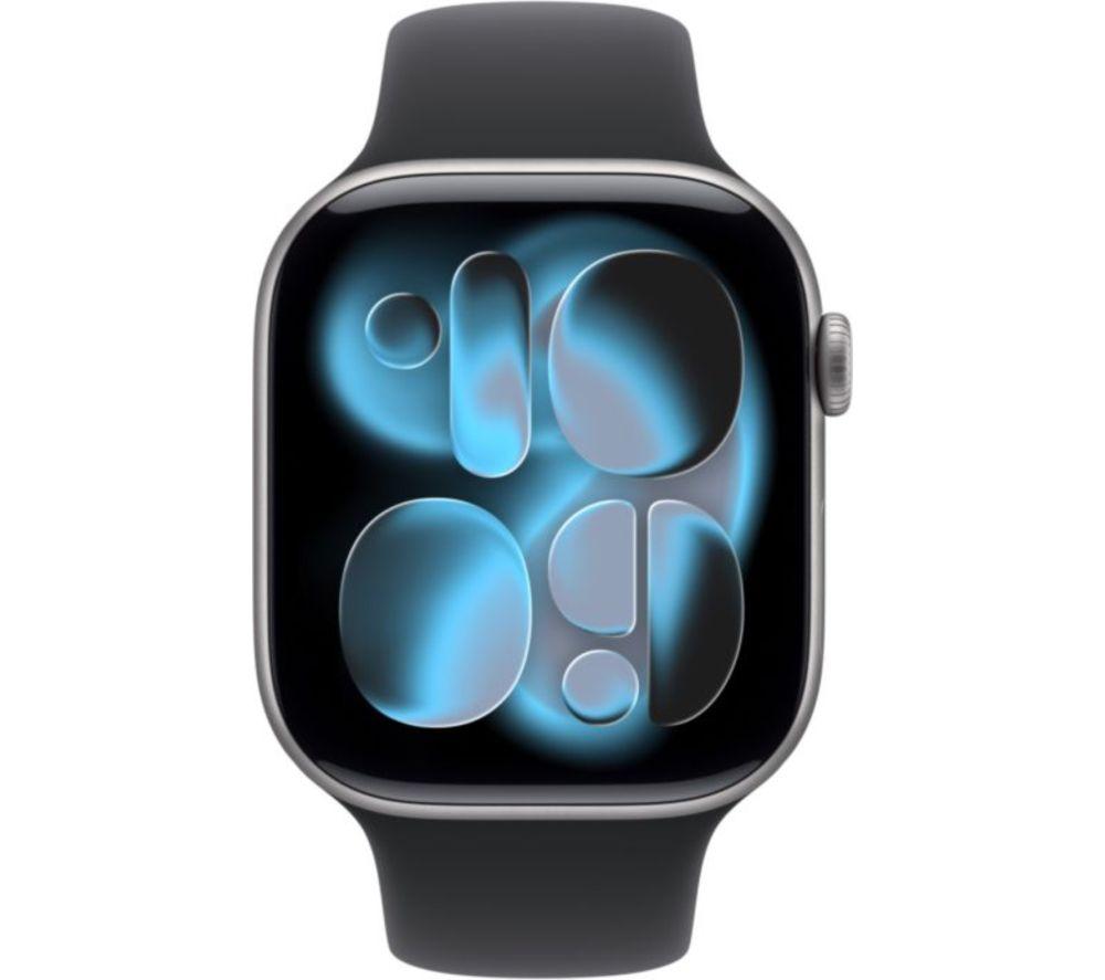 APPLE Watch Series 11 Cellular - 46 mm&nbsp;Space Grey Aluminium Case with Black Sport Band - S/M image number 2 of 10