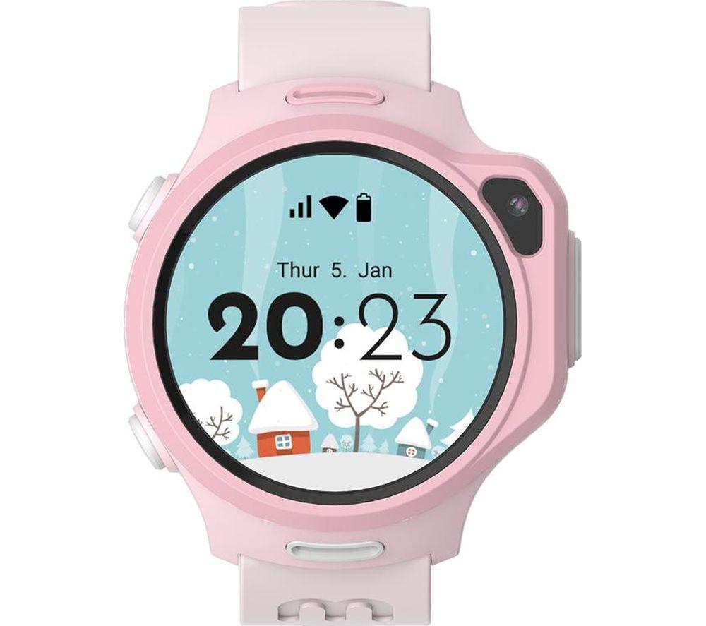 MYFIRST Fone R2 Smart Watch for Kids - Macaron Pink, Silicon Strap image number 2 of 5