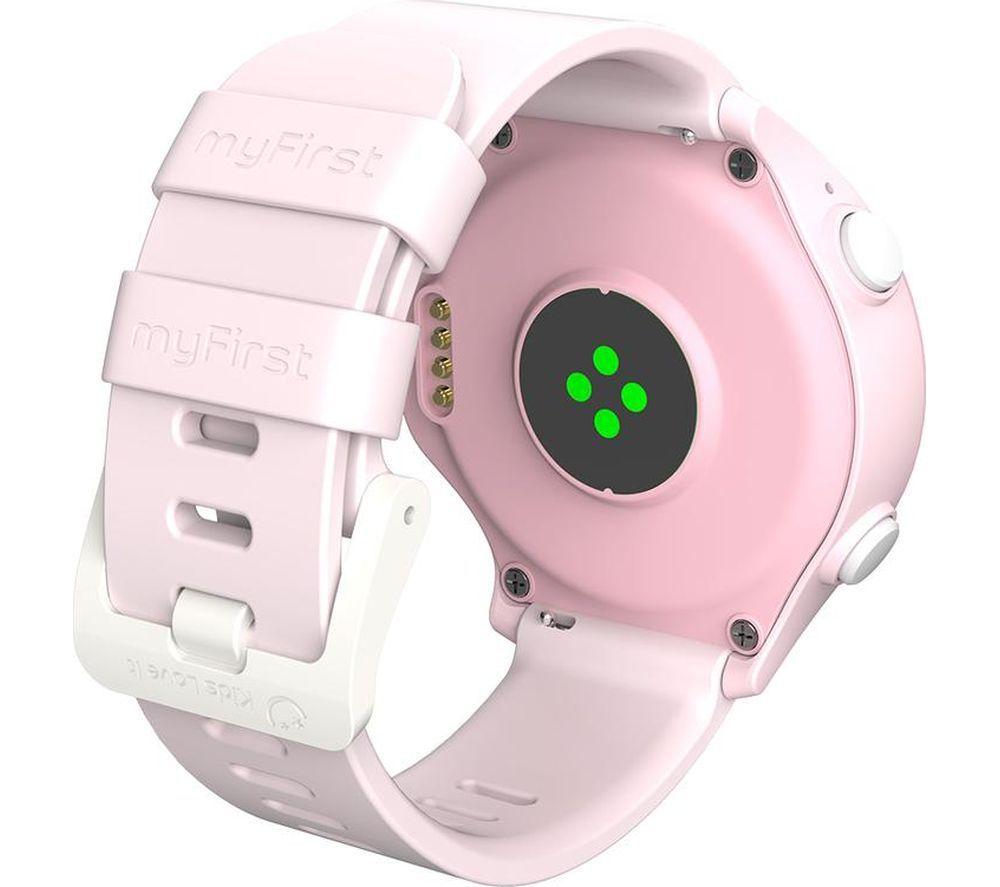 MYFIRST Fone R2 Smart Watch for Kids - Macaron Pink, Silicon Strap image number 5 of 5