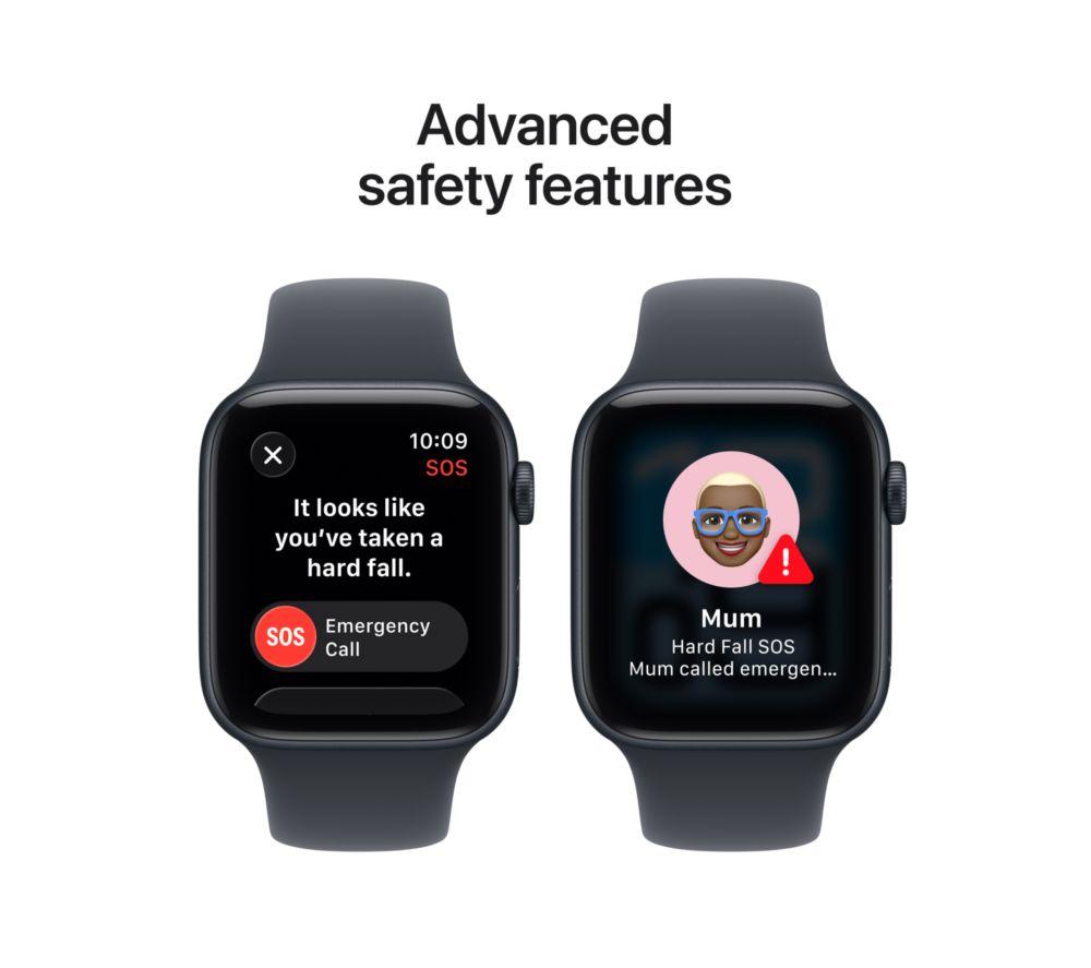 Buy APPLE Watch SE 3 - 44 mm Midnight Aluminium Case with Midnight