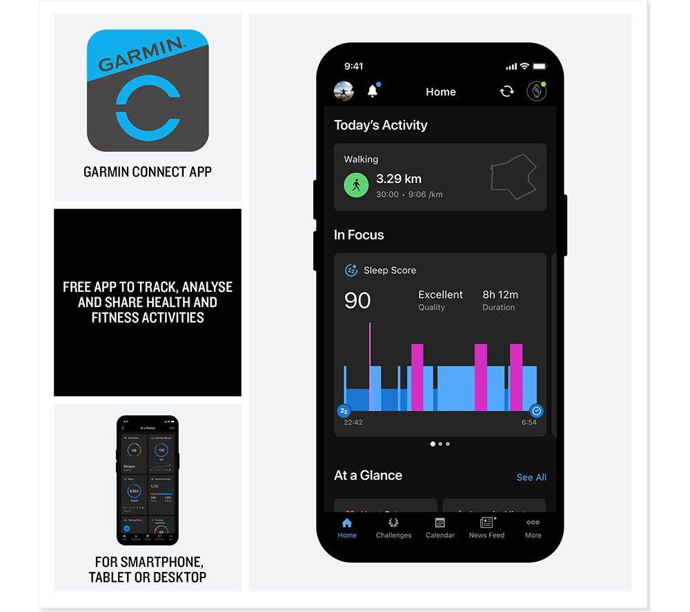 GARMIN Venu 4 Smart Watch - Slate with Black Silicone Band, 41 mm image number 12 of 15