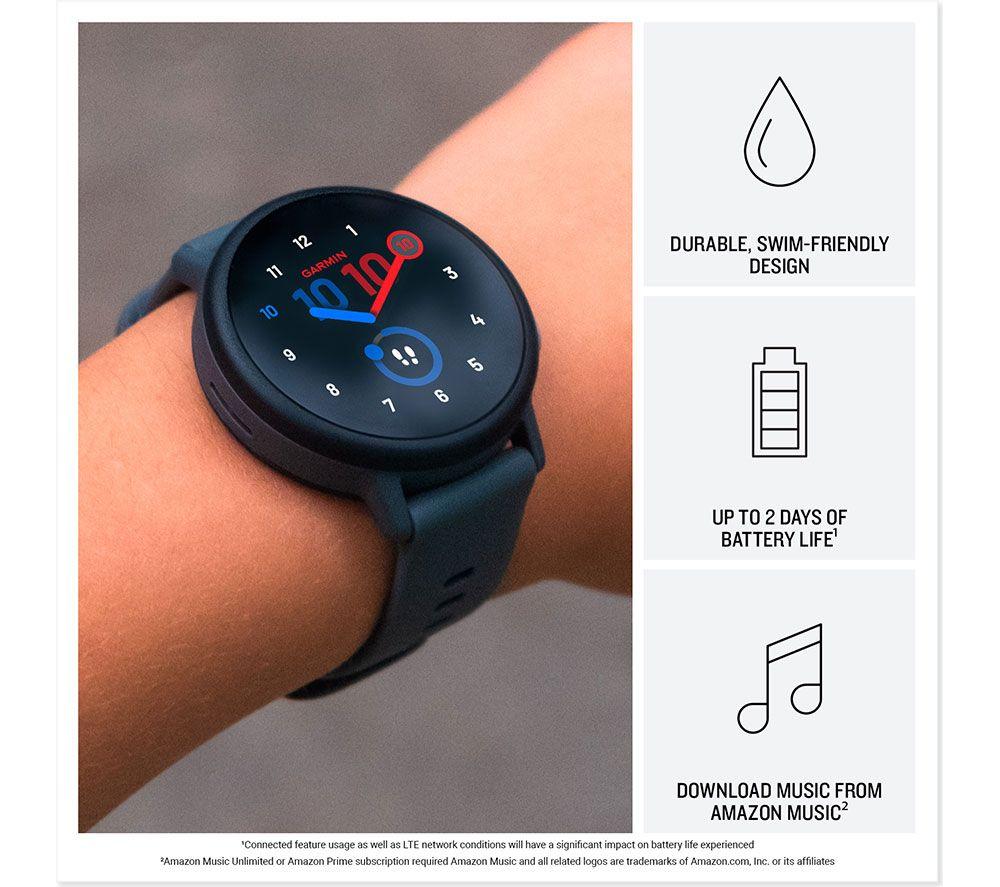 GARMIN Bounce 2 Kids Smart Watch - Slate Grey image number 9 of 13