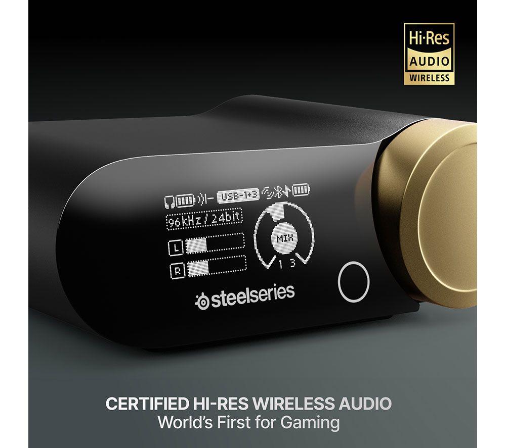 STEELSERIES Arctis Nova Elite Wireless 7.1 Gaming Headset - Sage & Gold image number 2 of 11