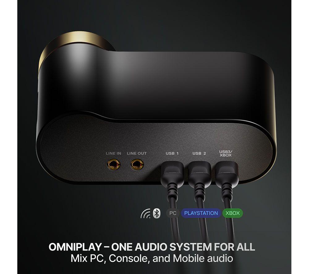 STEELSERIES Arctis Nova Elite Wireless 7.1 Gaming Headset - Sage & Gold image number 4 of 11