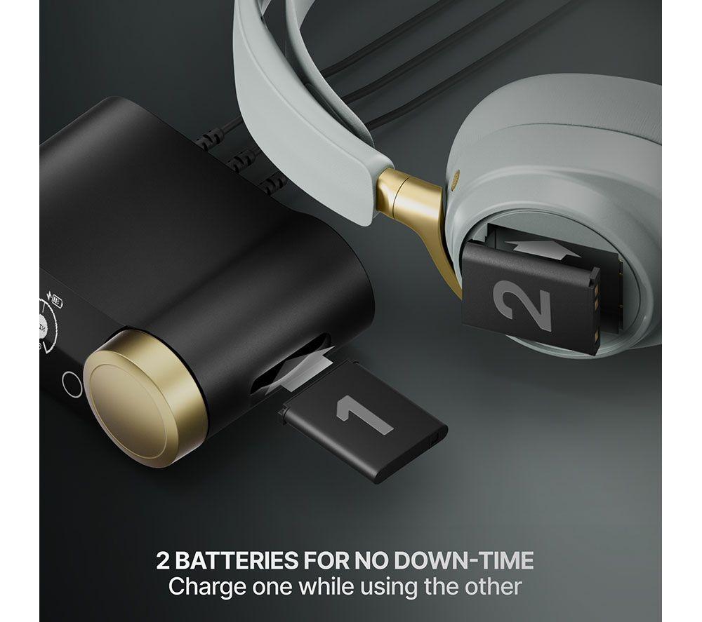 STEELSERIES Arctis Nova Elite Wireless 7.1 Gaming Headset - Sage & Gold image number 5 of 11