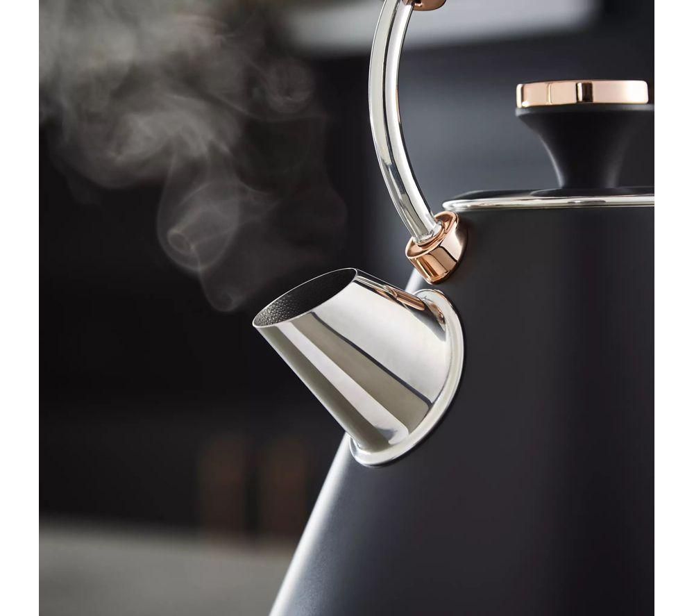 TOWER Cavaletto 4-Slice Toaster and Kettle Bundle - Black image number 5 of 7