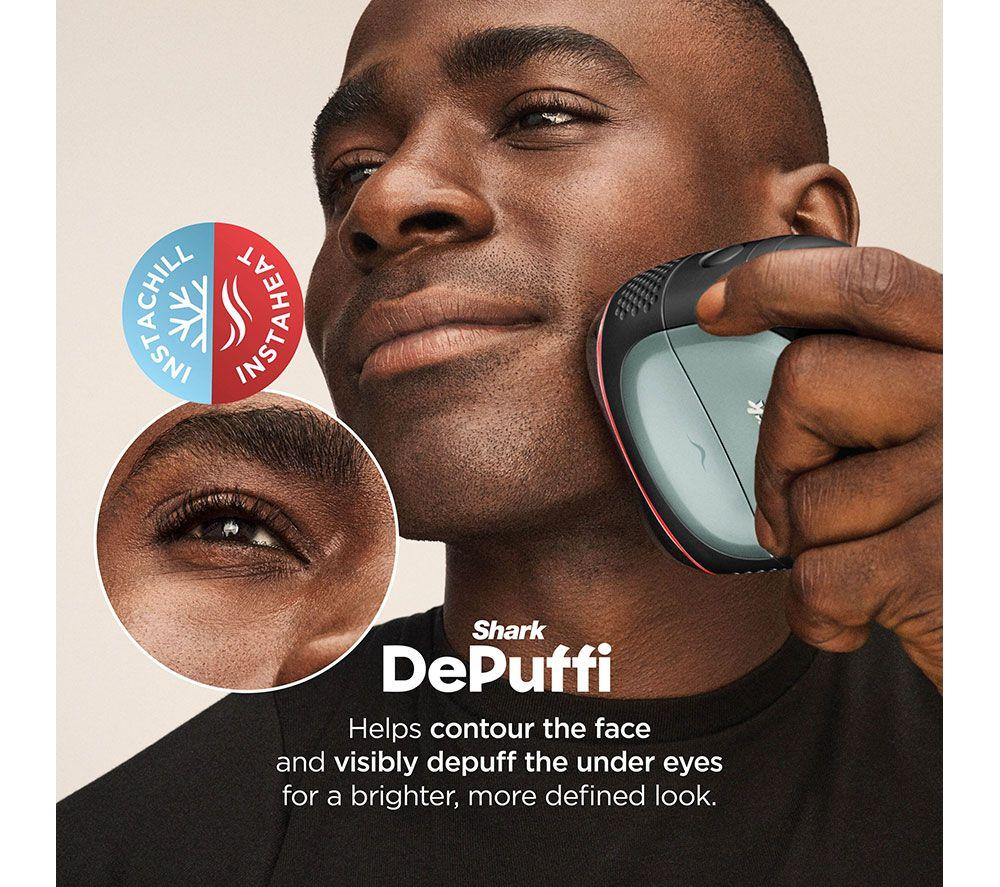 SHARK FacialPro Glow + DePuffi At Home Facial - Warm Black image number 4 of 6