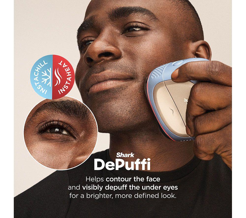SHARK FacialPro Glow + DePuffi At Home Facial - Spa Blue image number 9 of 11