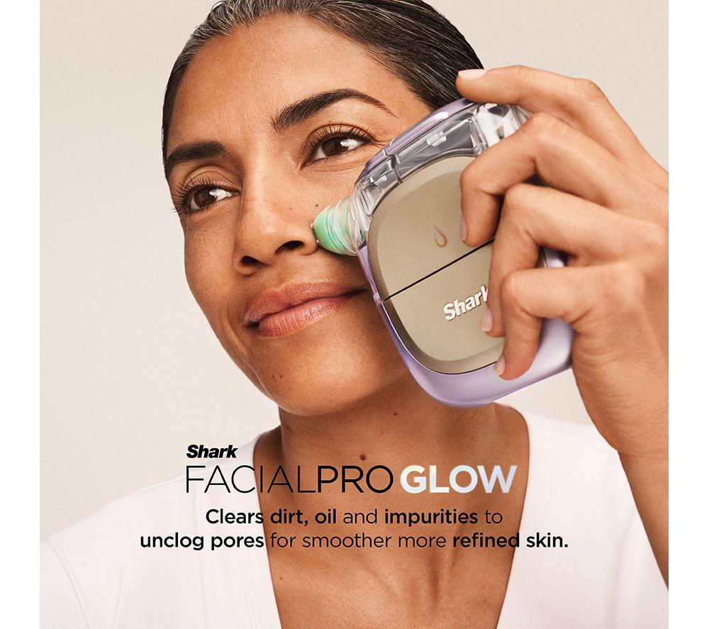 SHARK FacialPro Glow + DePuffi At Home Facial - Spa Purple image number 2 of 6