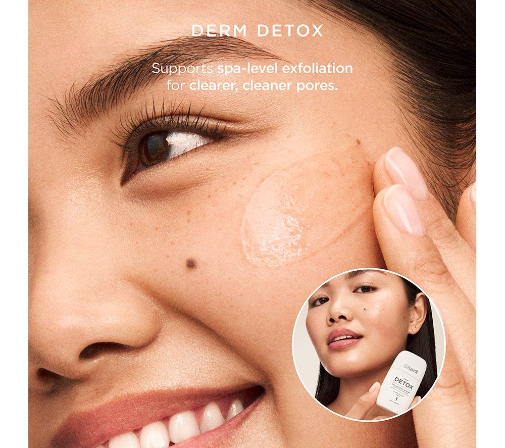SHARK FacialPro Glow + DePuffi At Home Facial - Spa Purple image number 5 of 6