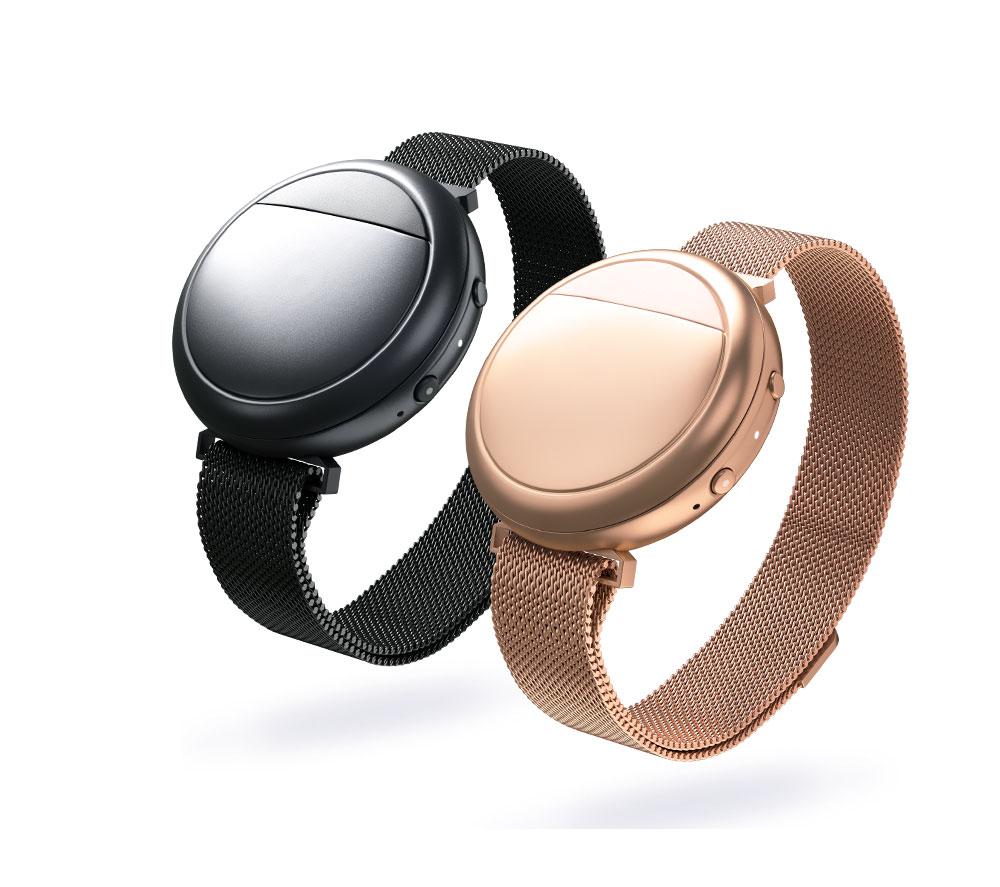 EMBR LABS Wave 2 Smart Cooling & Warming Wristband - Rose, 44 mm image number 2 of 2
