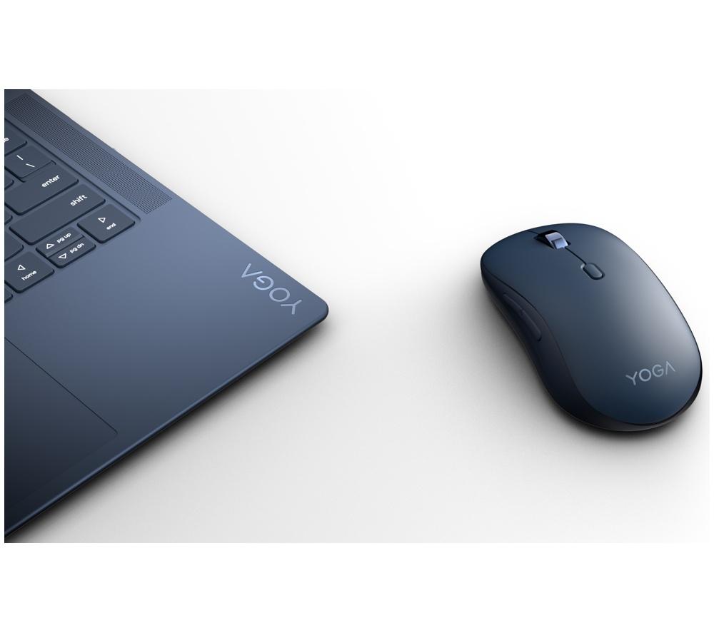 LENOVO Yoga Silent Wireless Optical Mouse - Cosmic Blue image number 2 of 8