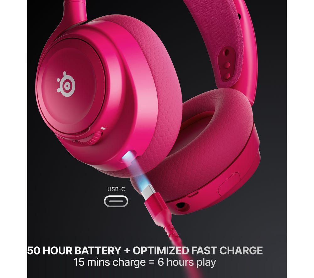 STEELSERIES Arctis Nova 7 Gen 2 Gaming Headset - Magenta image number 5 of 9