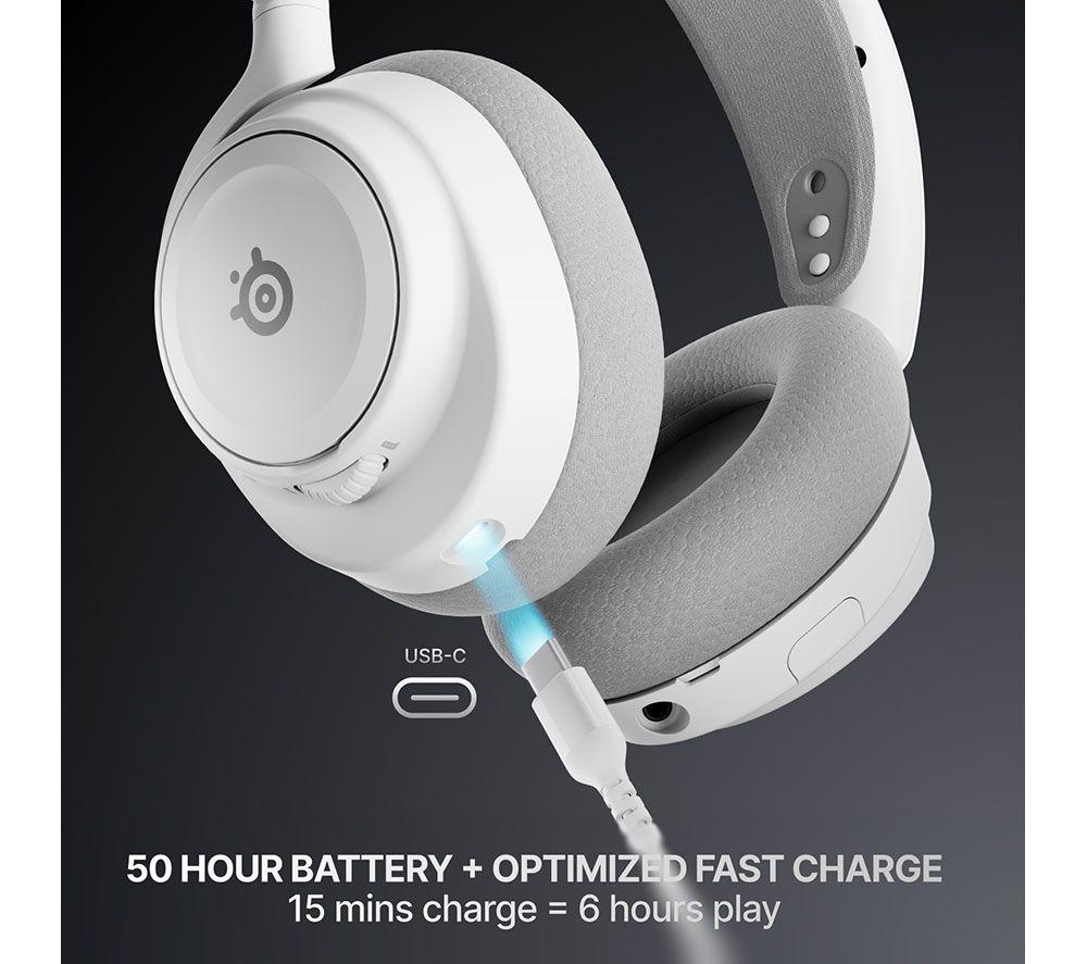 STEELSERIES Arctis Nova 7 Gen 2 Gaming Headset - White image number 5 of 9
