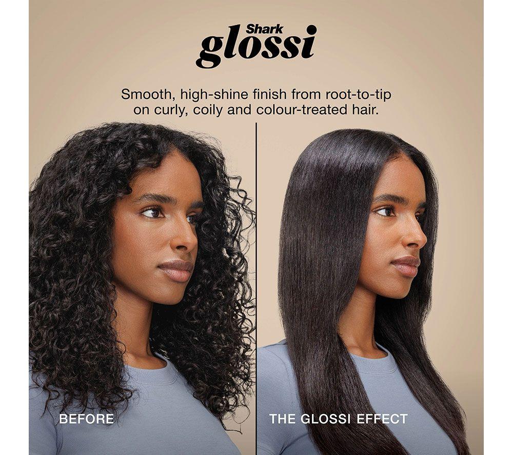 SHARK Glossi HT302UKPK 2-in-1 Hot Brush and Air Glosser - Lychee image number 8 of 14