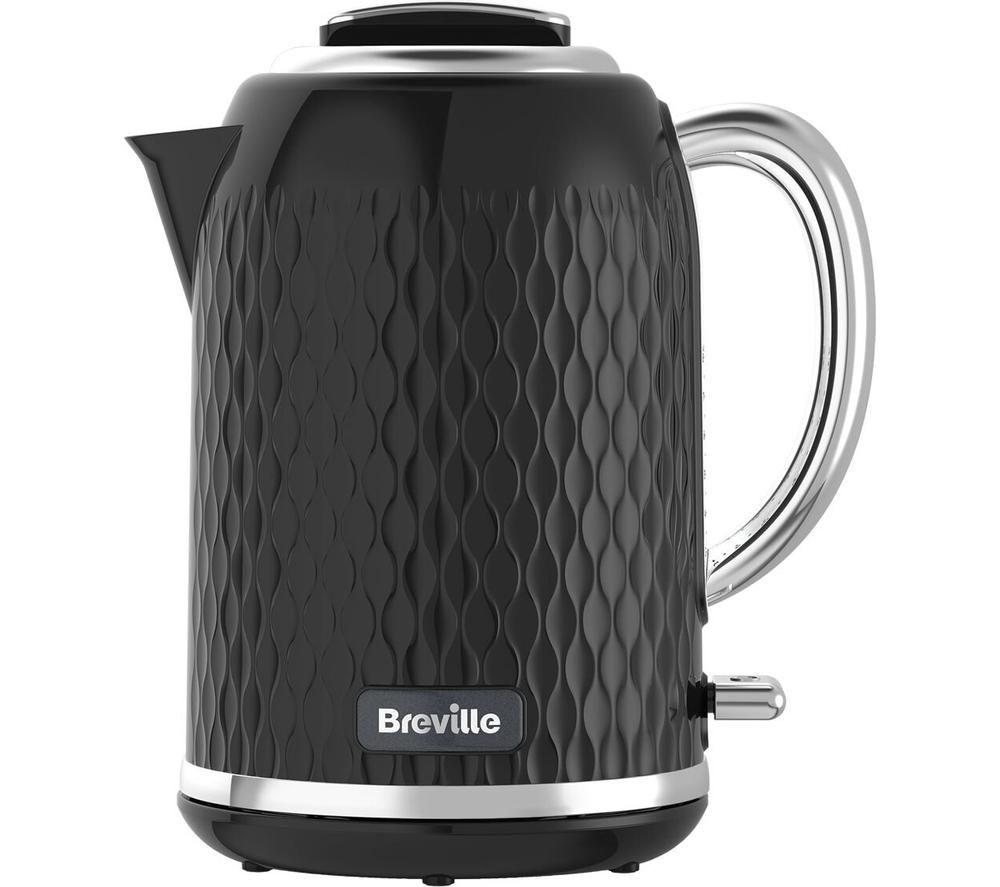 Breville Curve Electric Kettle 1.7L 3KW Fast Boil Black & Chrome VKT017 - Image 5