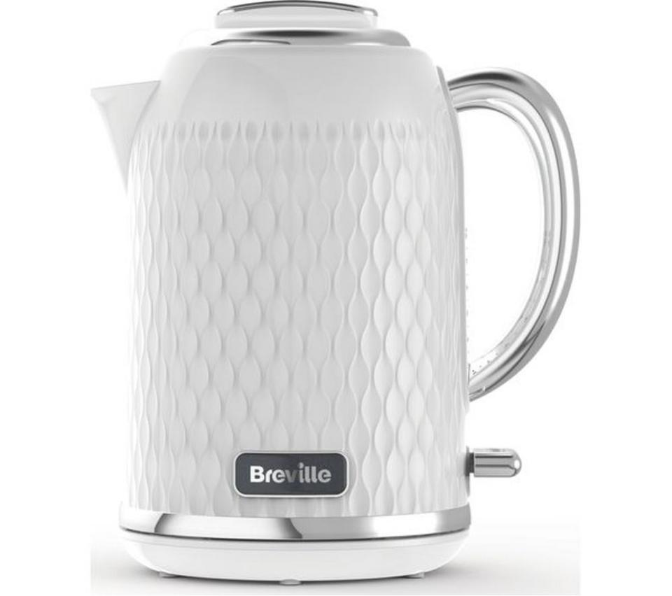 BREVILLE Curve VKT117 Jug Kettle - Chrome White