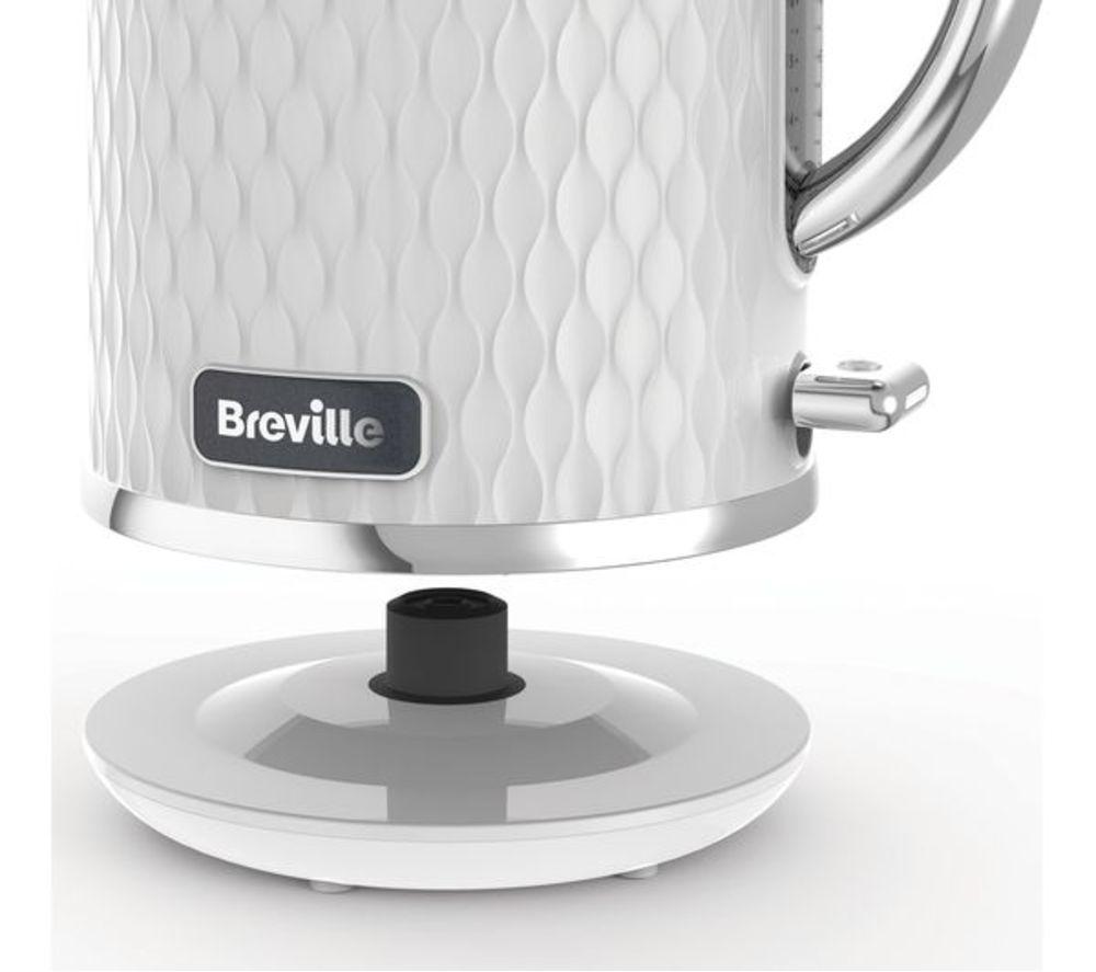 BREVILLE Curve VKT117 Jug Kettle - Chrome White image number 2 of 5