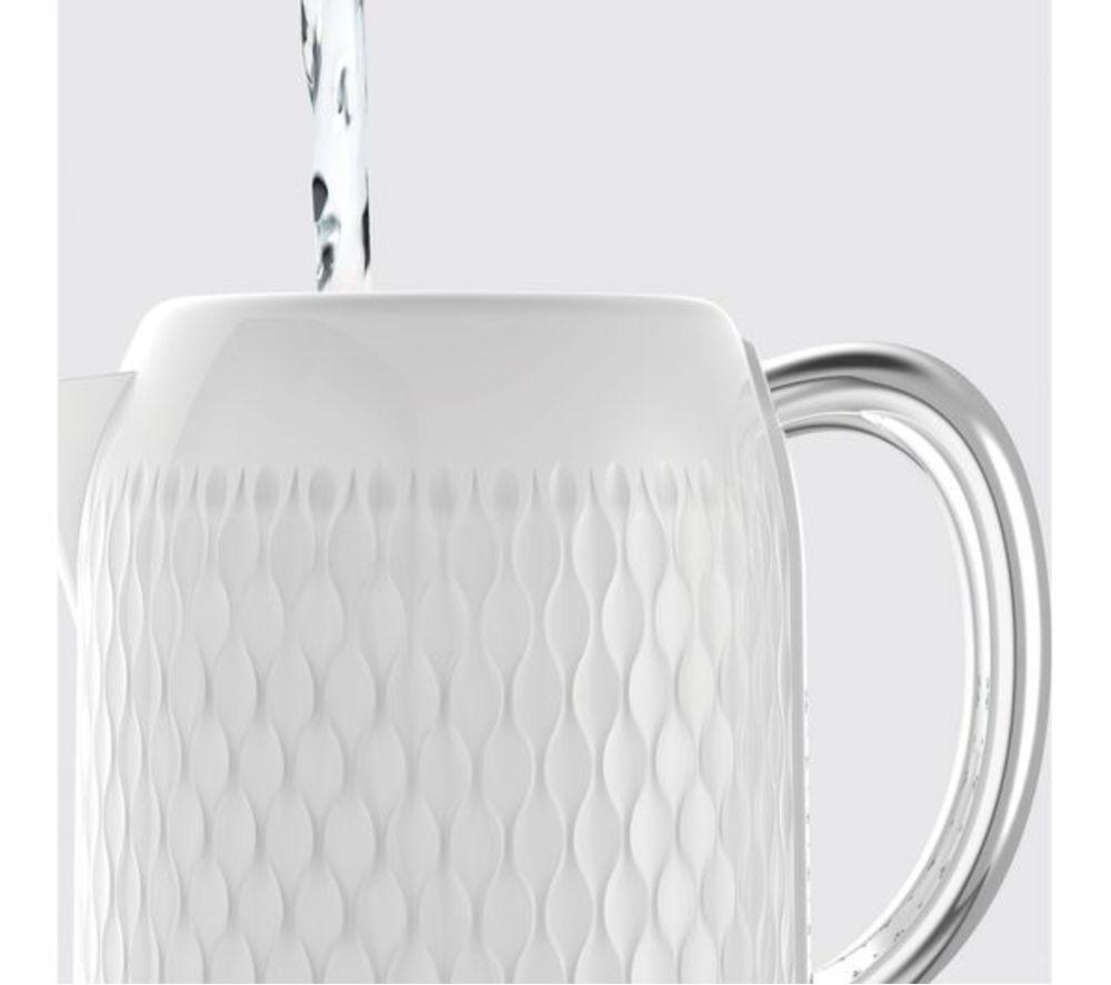 BREVILLE Curve VKT117 Jug Kettle - Chrome White image number 3 of 5