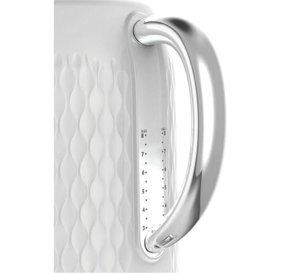 BREVILLE Curve VKT117 Jug Kettle - Chrome White image number 5 of 5