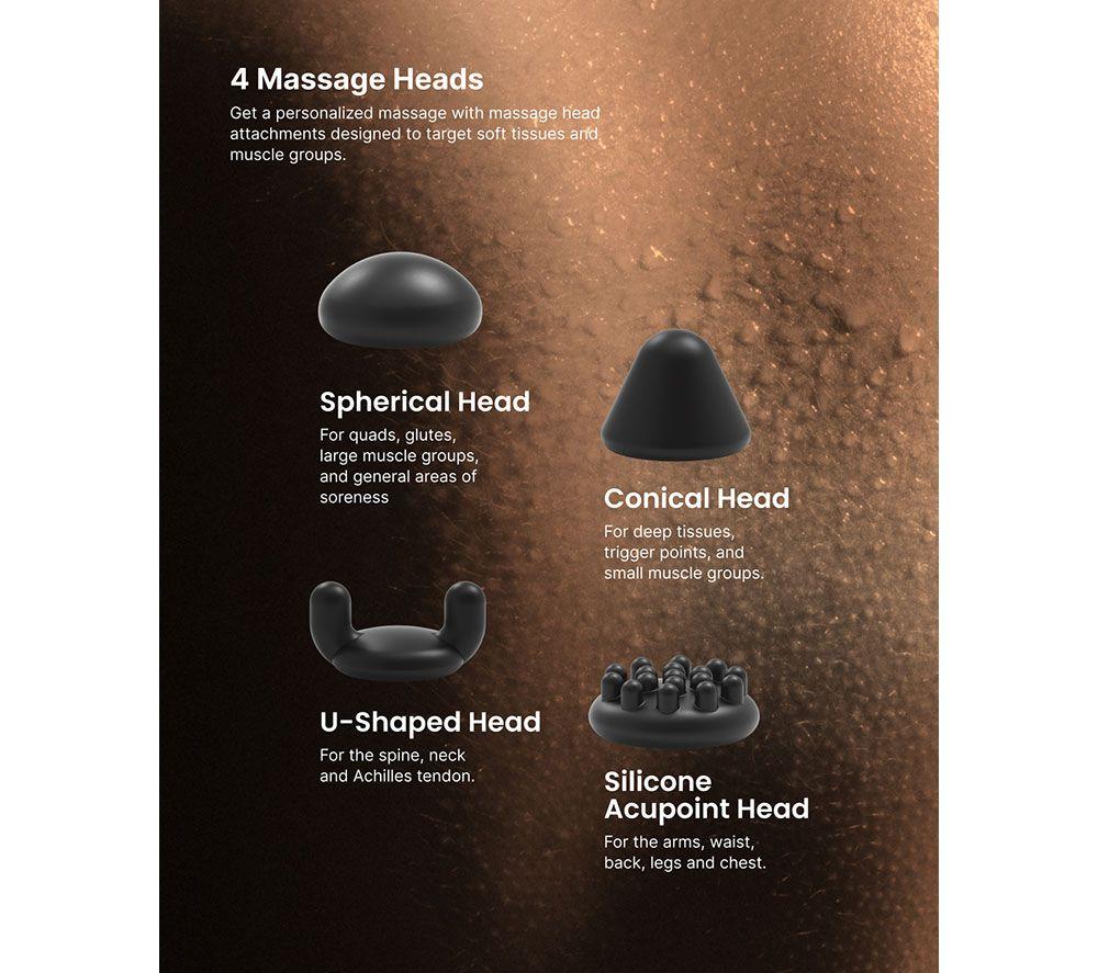 RENPHO Ultra Mini Handheld Body Massage Gun - Black image number 7 of 9