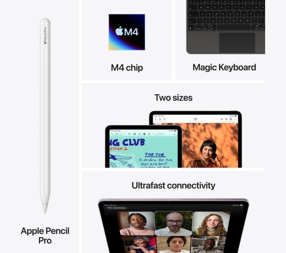 APPLE 11" iPad Air Cellular (2026) - 128 GB, Purple image number 9 of 11