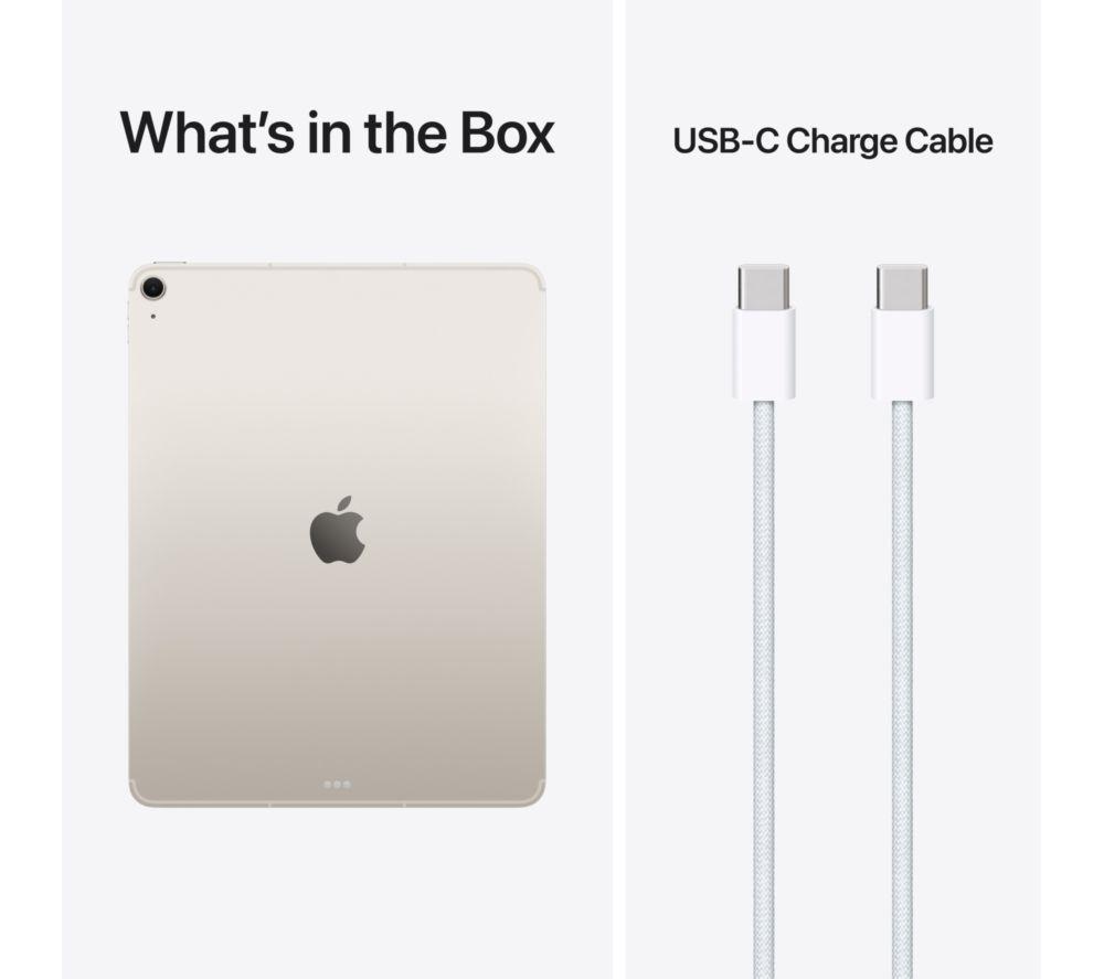 APPLE 13" iPad Air Cellular (2026) - 128 GB, Starlight image number 10 of 11