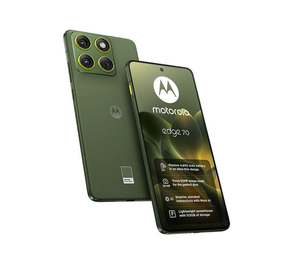 MOTOROLA Edge 70 - 512 GB, Bronze Green image number 11 of 12