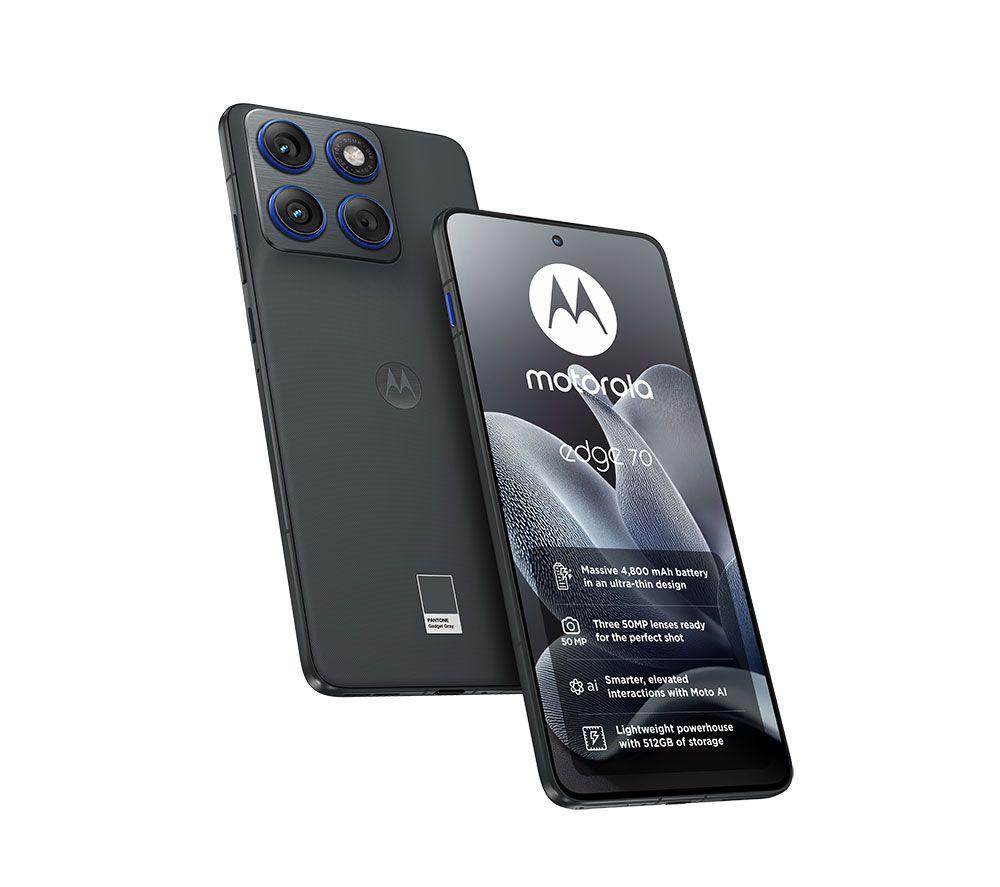 MOTOROLA Edge 70 - 512 GB, Gadget Grey image number 10 of 11