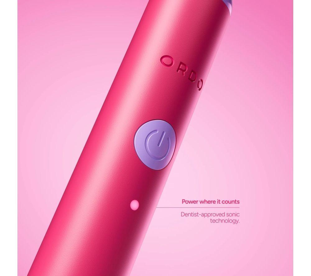 ORDO Sonic Edge Electric Toothbrush - Paradise Pink image number 3 of 9
