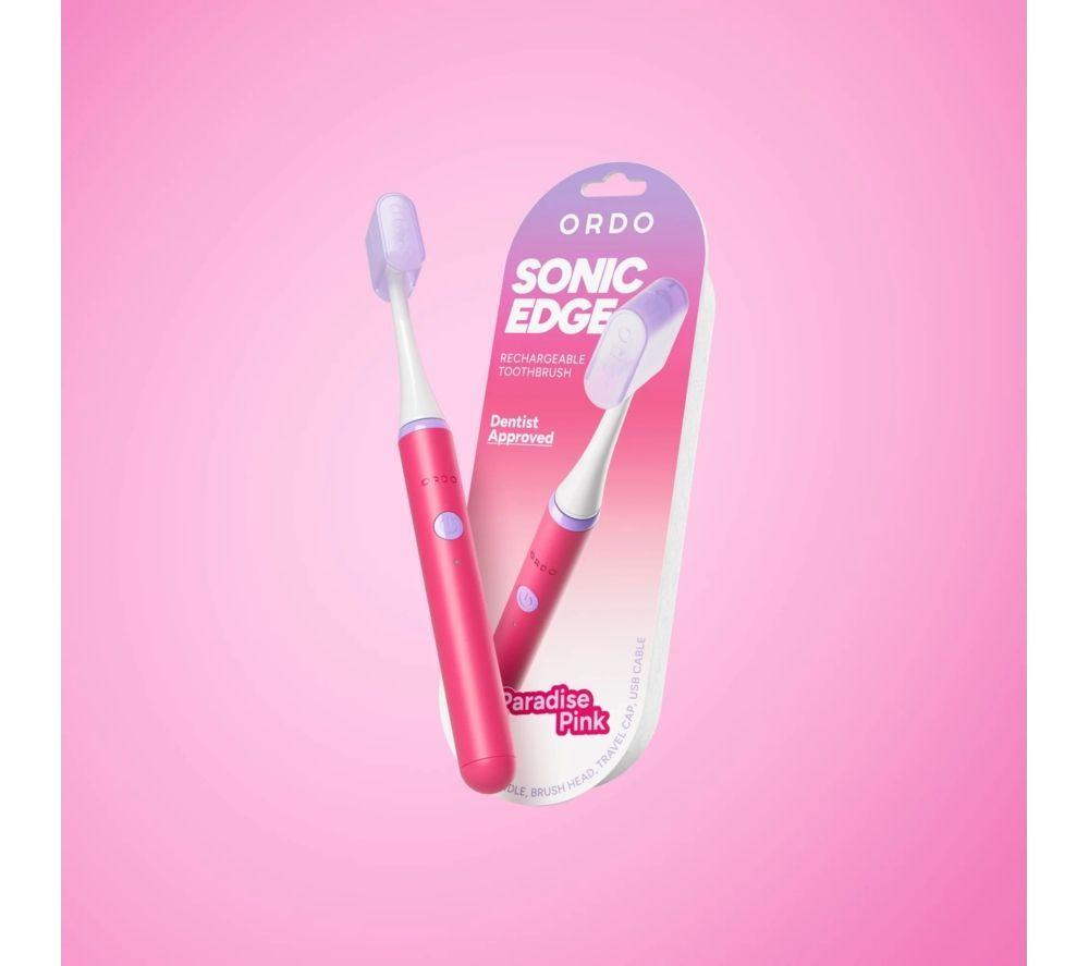ORDO Sonic Edge Electric Toothbrush - Paradise Pink image number 6 of 9