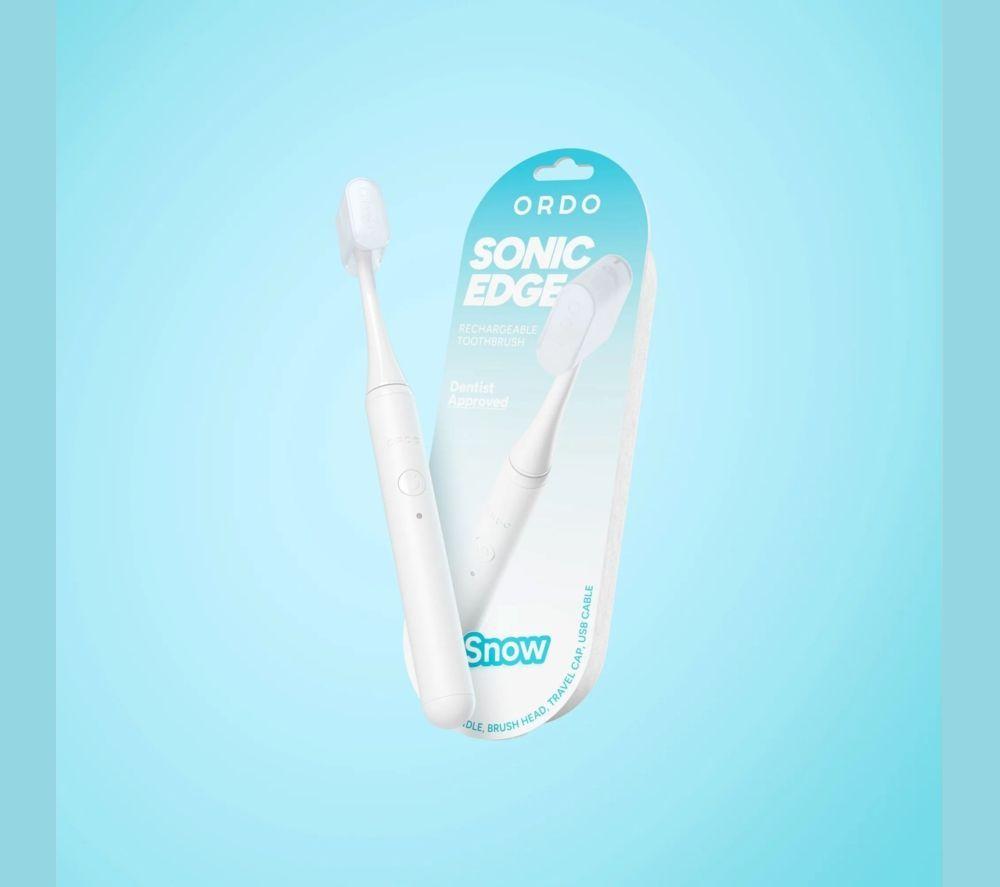ORDO Sonic Edge Electric Toothbrush - Snow image number 2 of 5