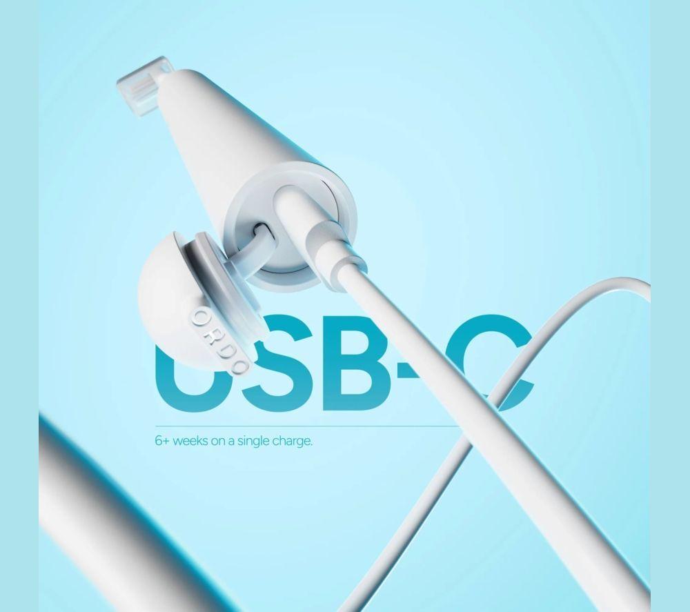 ORDO Sonic Edge Electric Toothbrush - Snow image number 5 of 5