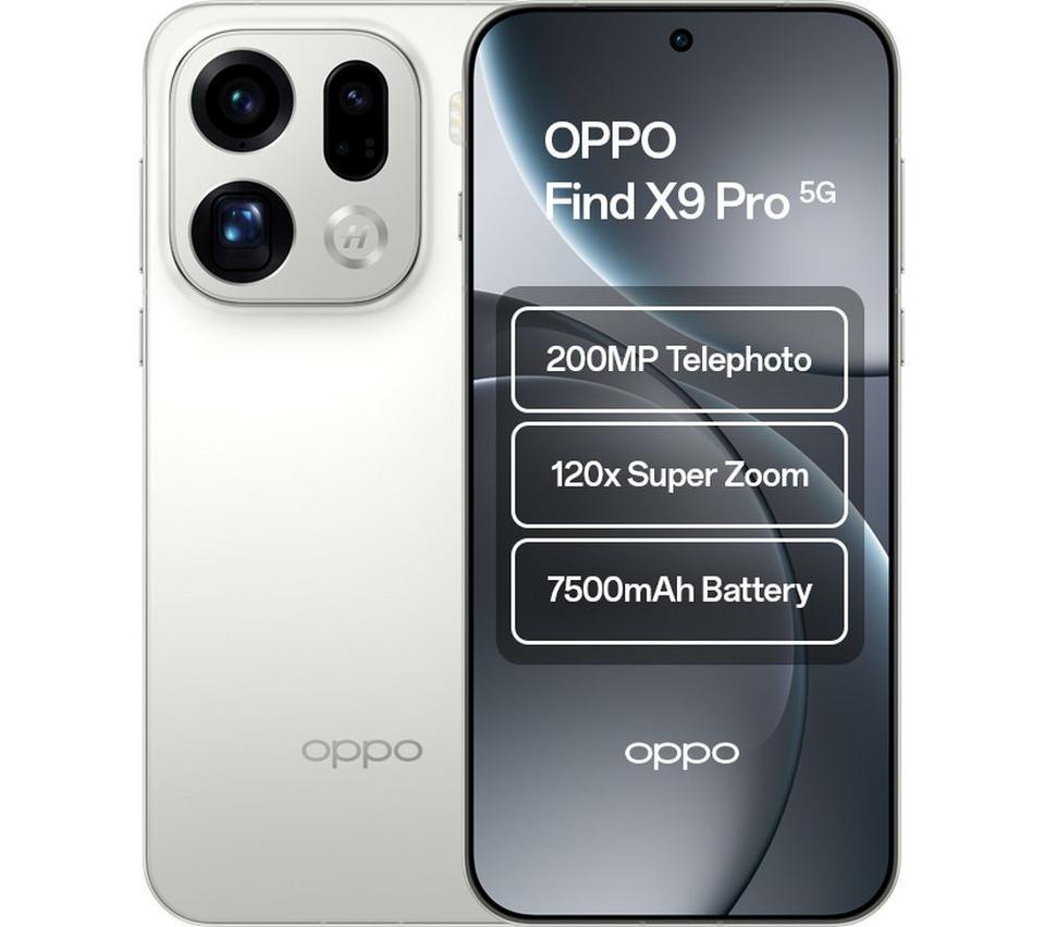 OPPO Find X9 Pro - 512 GB, Silk White