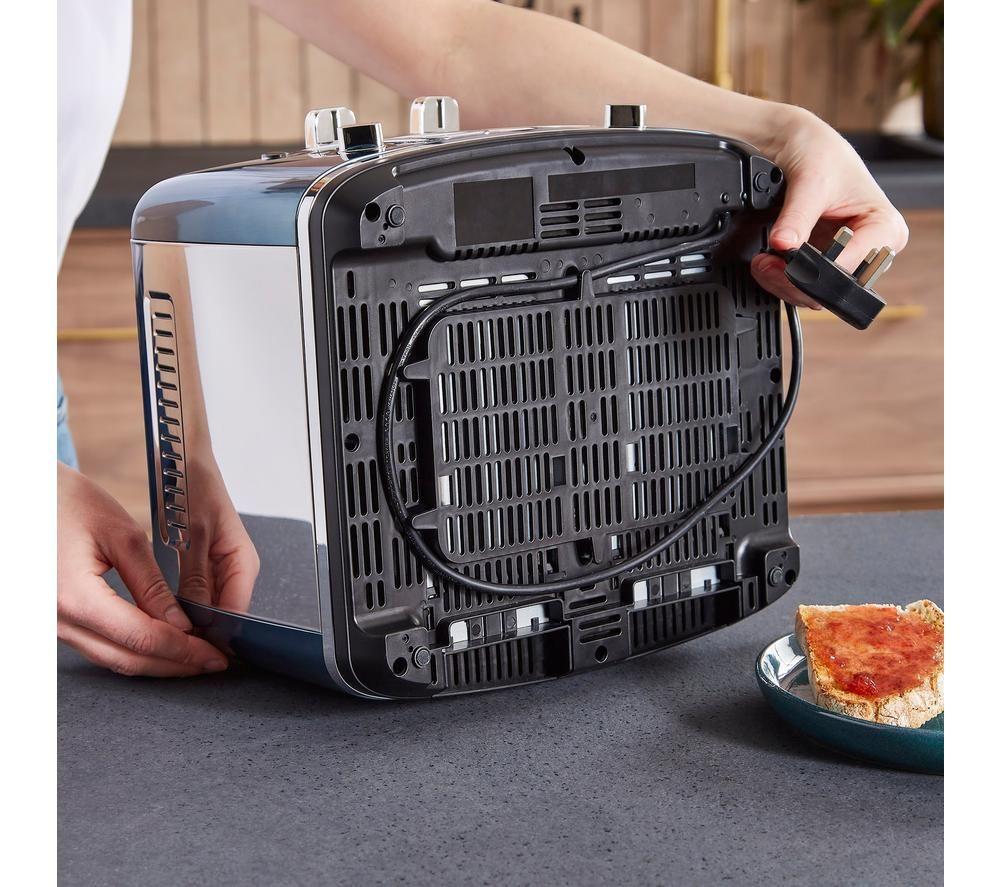 MORPHY RICHARDS Accents 242049 4-Slice Toaster - Blue image number 8 of 11