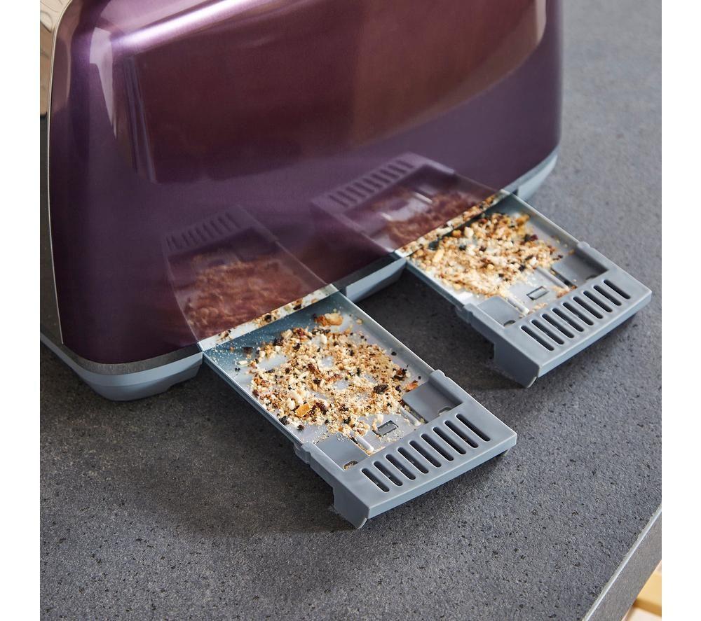 MORPHY RICHARDS Accents 242050 4-Slice Toaster - Purple image number 6 of 11