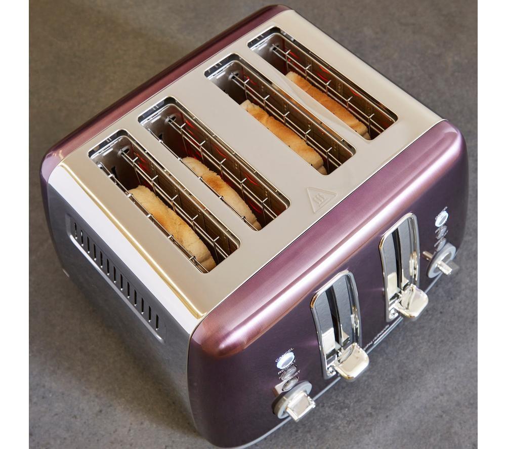 MORPHY RICHARDS Accents 242050 4-Slice Toaster - Purple image number 9 of 11